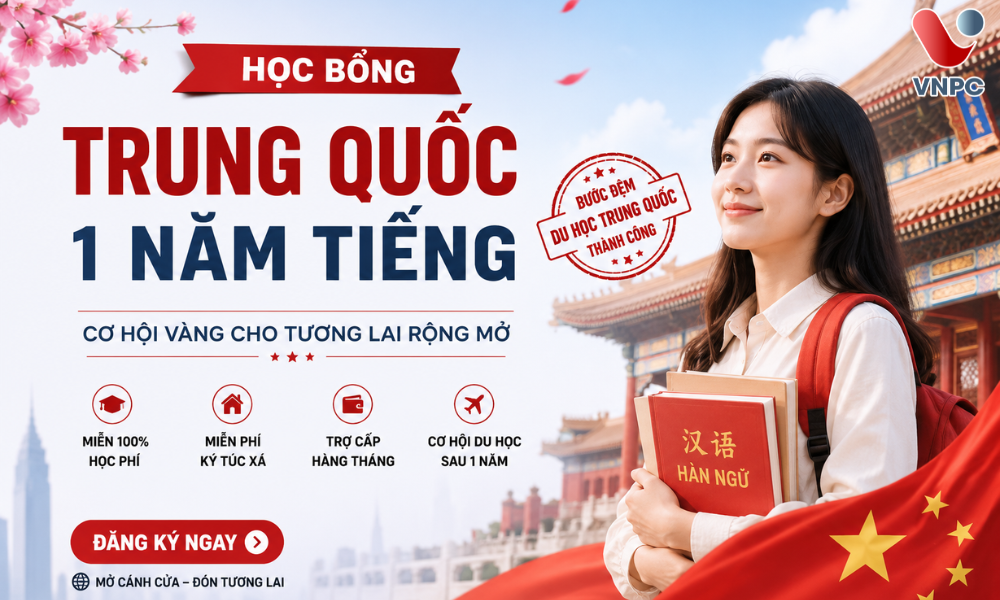 Học bổng Trung Quốc 1 năm tiếng: Cơ hội du học chi phí thấp